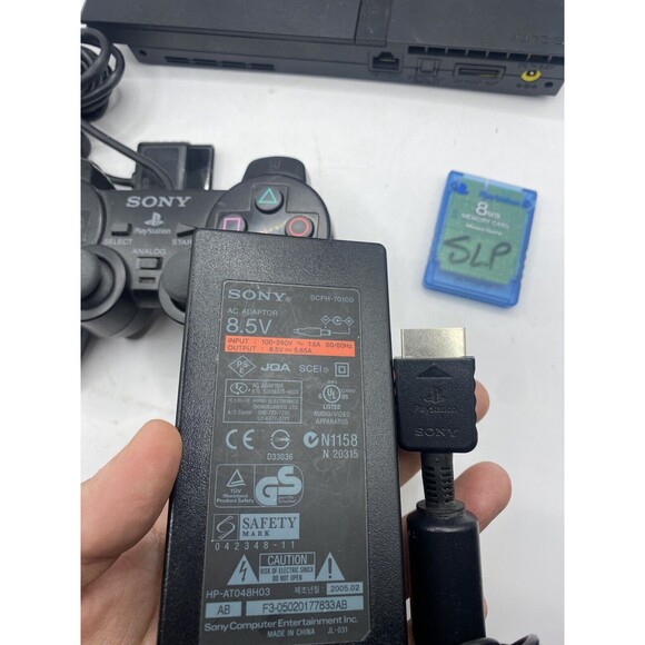 PlayStation 2 PS2 Slim Console w/ smackdown bundle - Picture 6 of 8